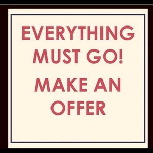 Make an offer!! Get it before it’s gone!!!